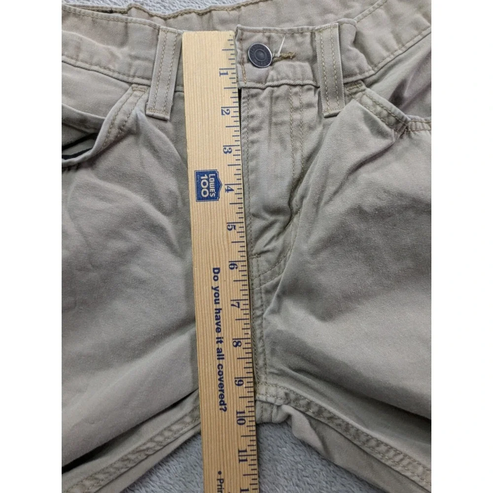 Levis 511 Slim Fit Khaki Tan Cotton Pants Mens 30x30 84511-0020